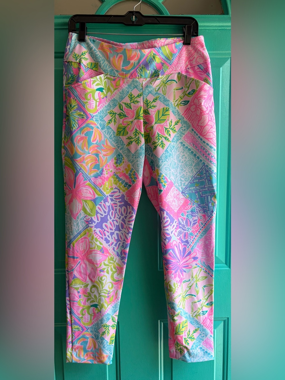 EUC Lilly Pulitzer Lux Corso Golf Pants - 10